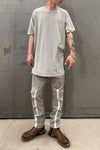 BORIS BIDJAN SABERI Short Sleeve T-Shirt TS ONE PIECE ST RF F035 Light Grey